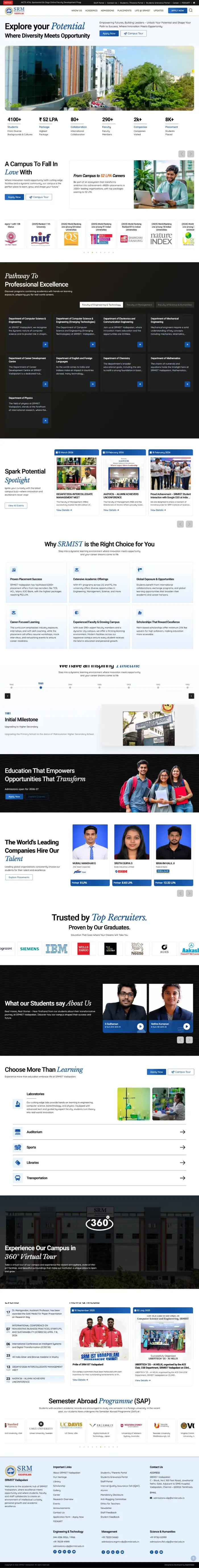 SRMIST Vadapalani